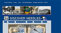 Desktop Screenshot of cityofneedles.com